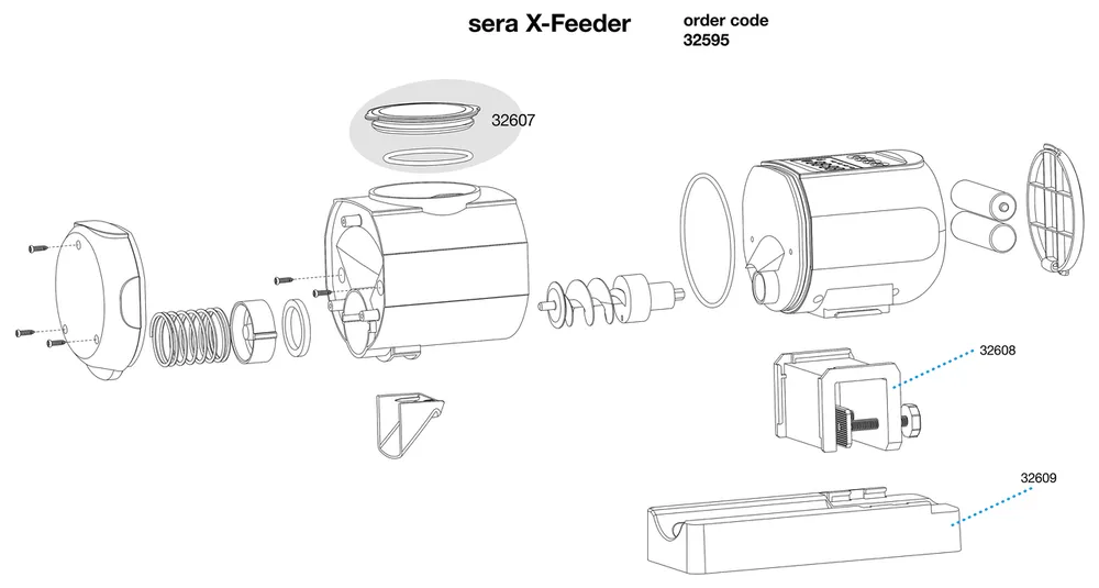 Sera komfortní automatické Sera X-Feeder