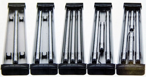 Sera LED fiXture black - osvětlení 120cm