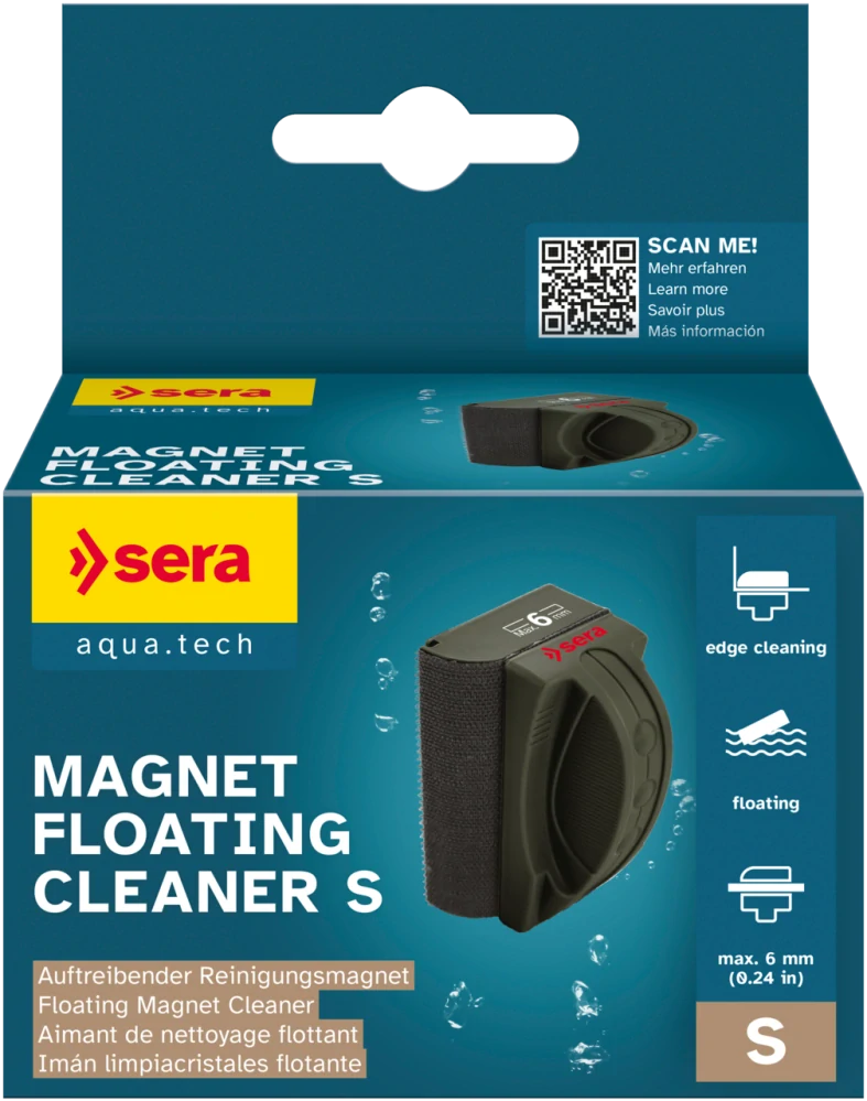 Sera Plovoucí čisticí magnet S sklo do 6mm