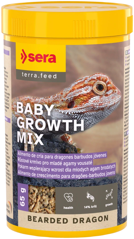 sera Bearded Dragon Baby Growth Mix 250ml