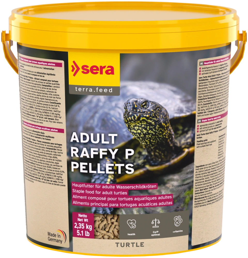sera Turtle Adult Raffy P Pellets 10L