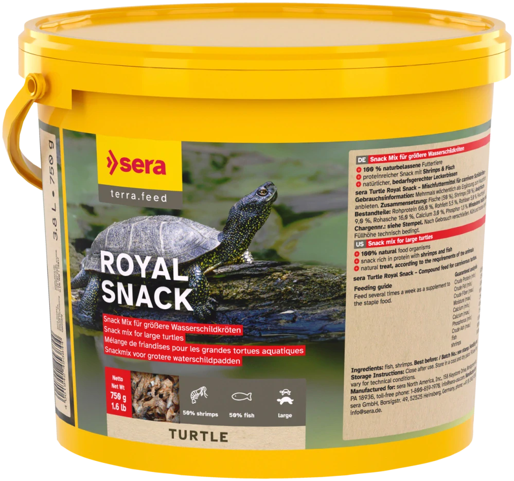sera Turtle Royal Snack 3.800ml