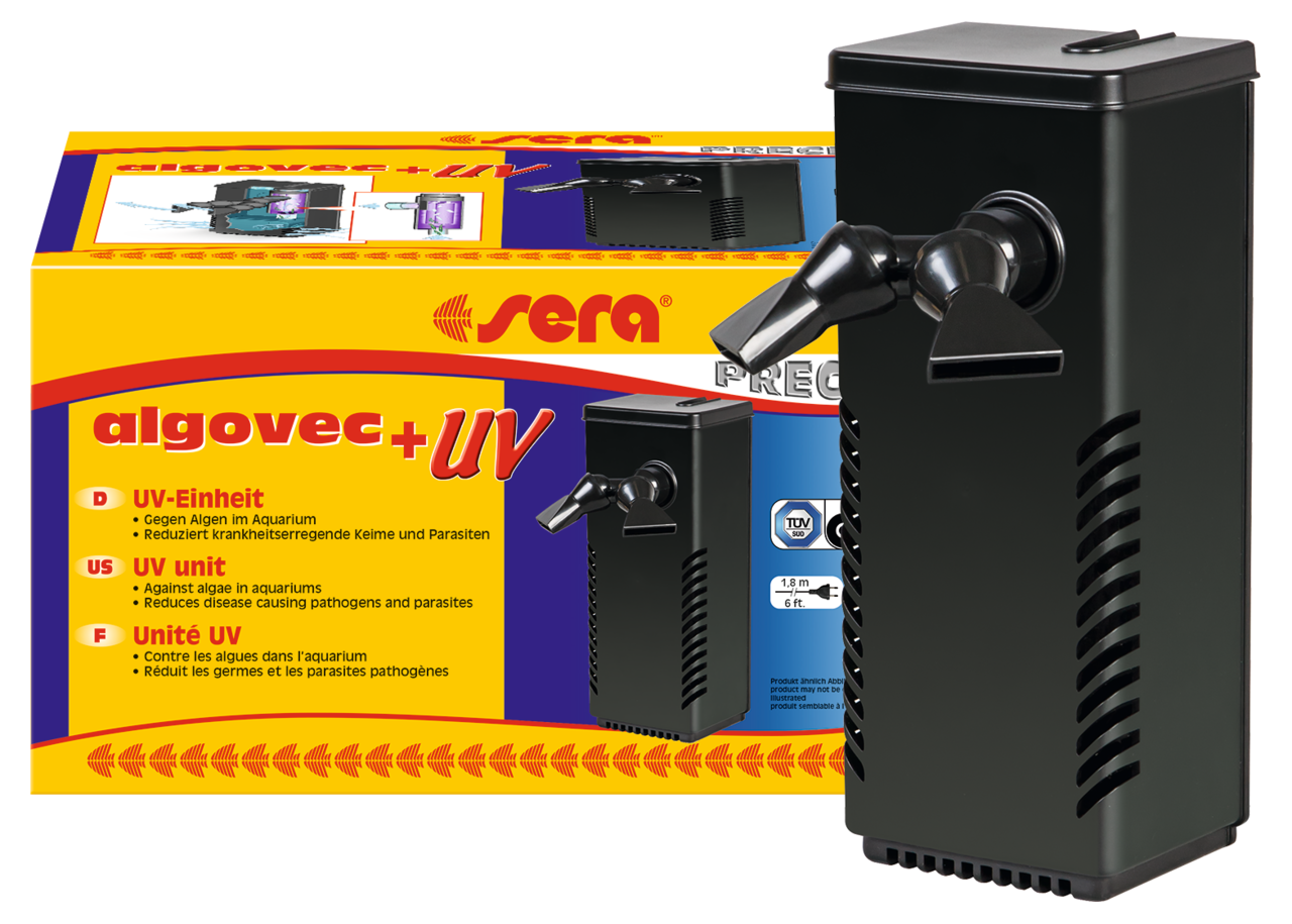 Sera algovec UV - C systém pro akvária do 100 l
