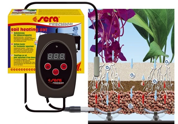 Sera soil heating set 50W řízené vyhřívání dna