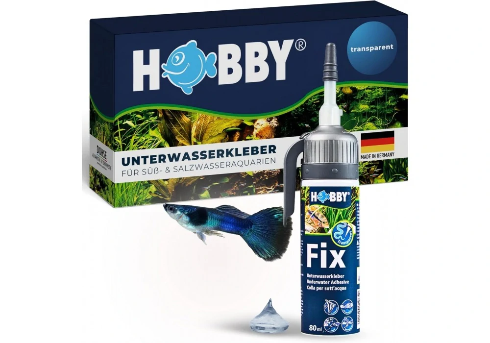 HOBBY Fix Underwater Adhesive 80 ml – transparent lepidlo na lepení i pod vodou