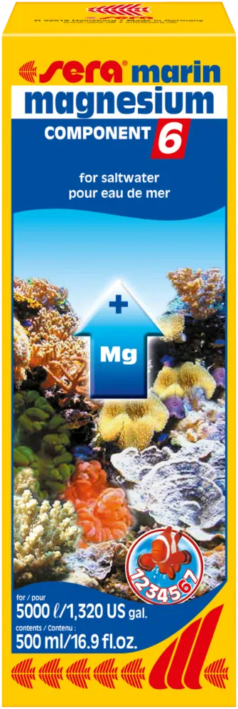 Sera marin COMPONENT 6 magnesium 500ml