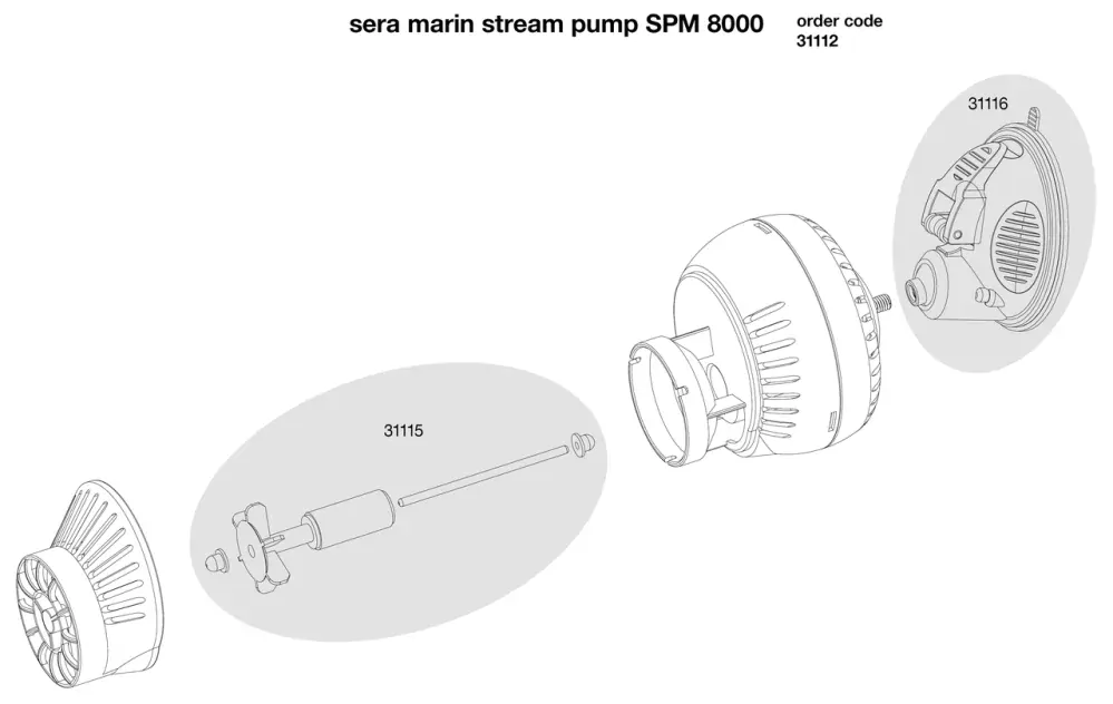 Sera proudové čerpadlo Marin SPM 8000