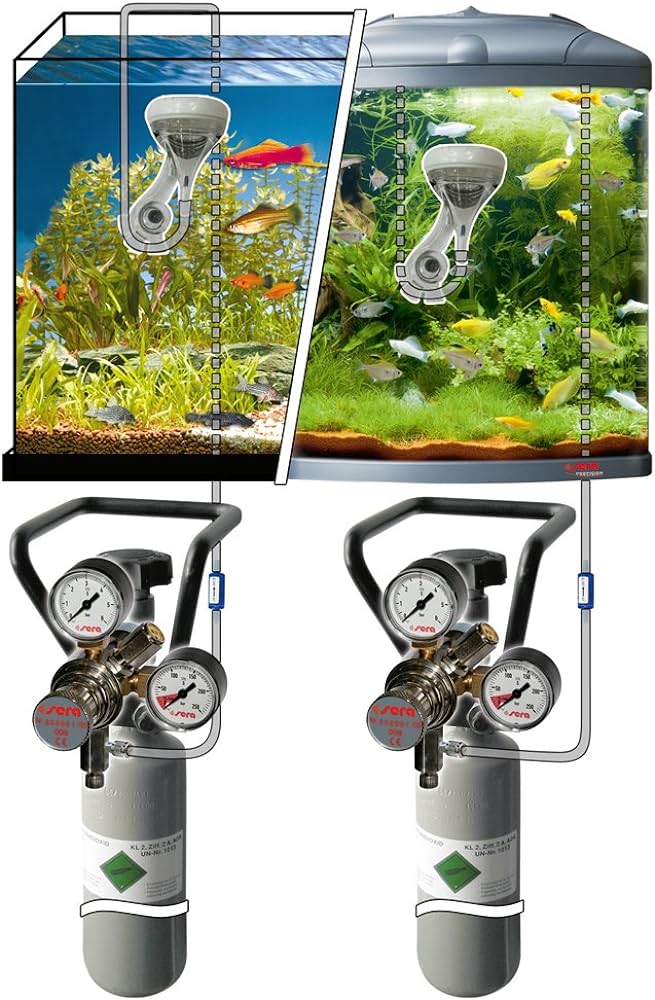 Sera Profi flore CO 2 hnojící systém + magnetický ventil 2W