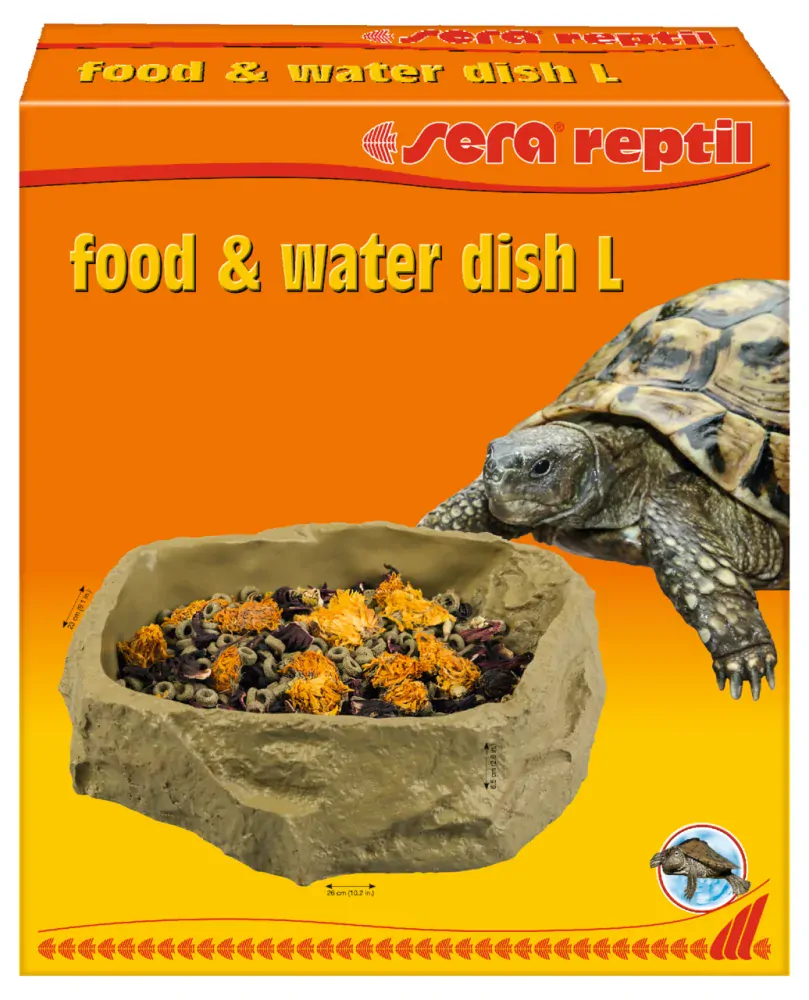 Sera reptil food/water dish L miska
