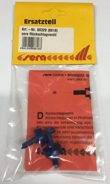 Sera bezpečnostný spätný ventil 2ks