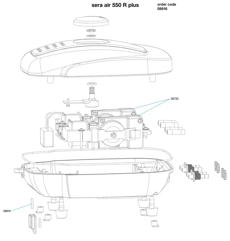 Sera air 550 R plus 