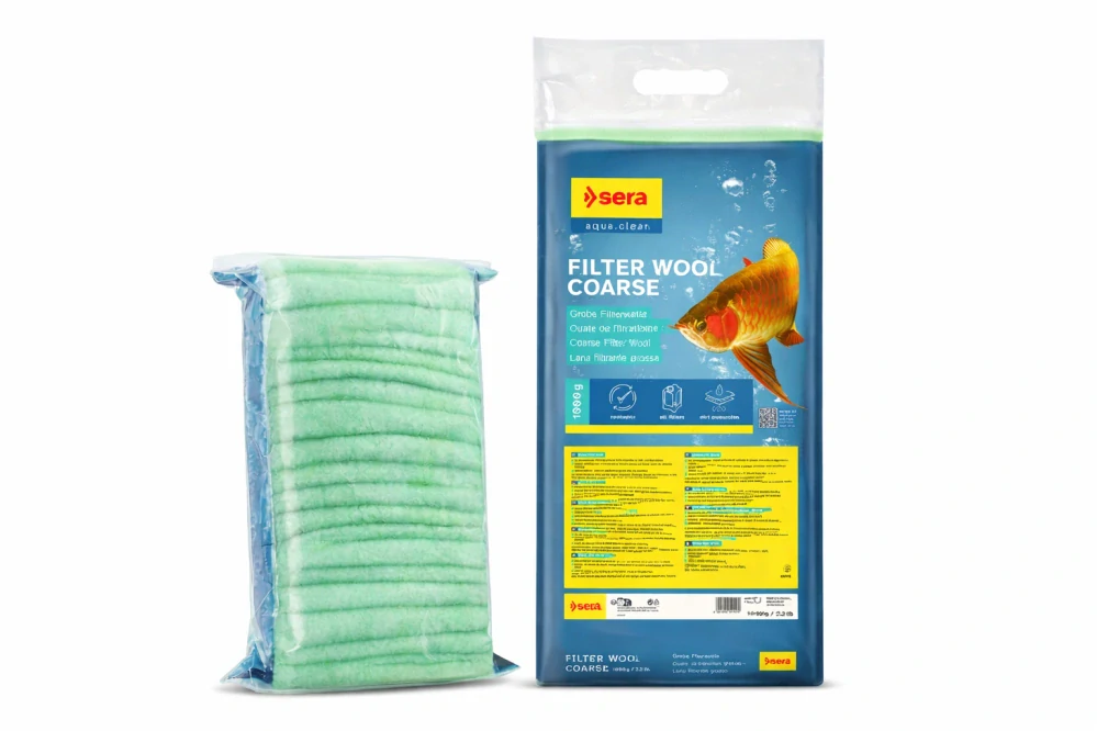 Sera filtrační vata hrubá 1000g