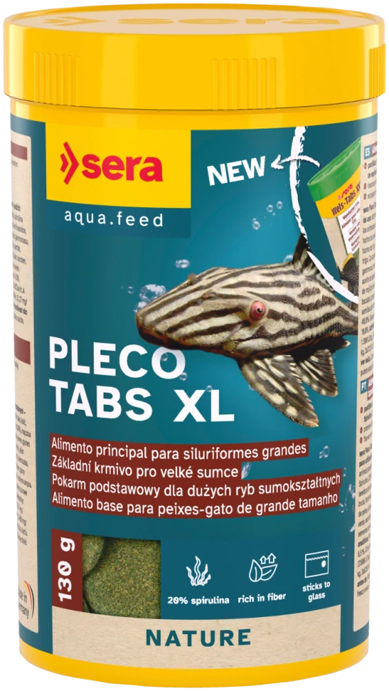 Sera Pleco Tabs XL 250ml