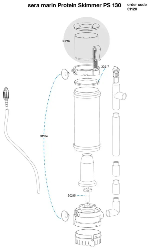 Sera Marin Protein Skimmer PS 130