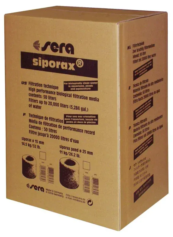 Sera Siporax pond Professional 25mm 11Kg