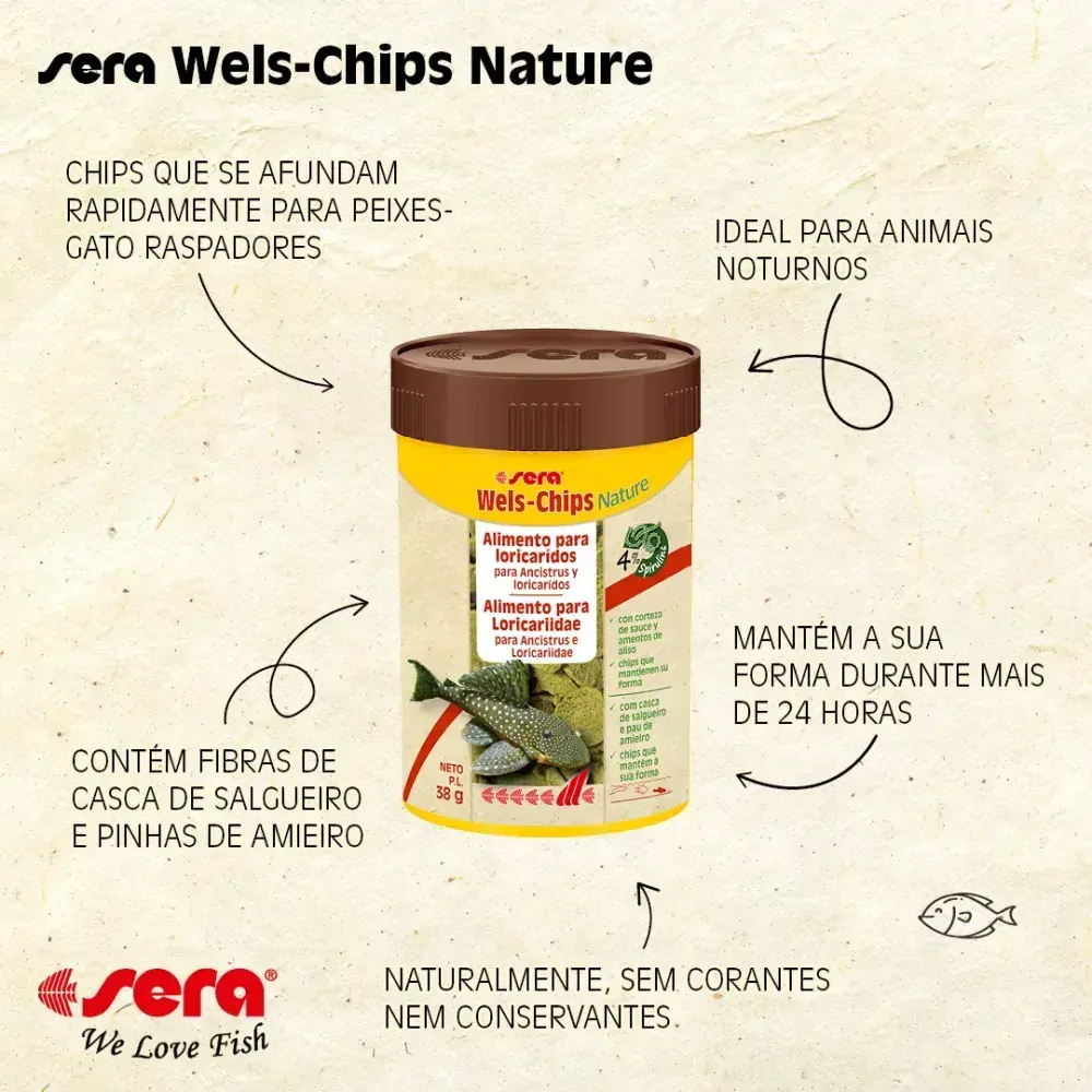Sera Pleco Chips 100ml