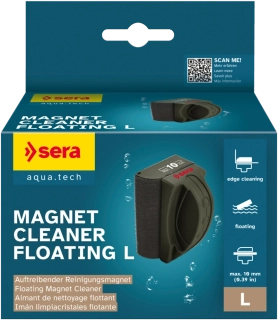Sera Plovoucí čisticí magnet L sklo do 10mm