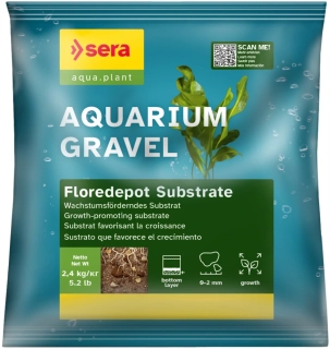 Sera Aquarium Gravel Floredepot Substrate 2,4Kg sáček