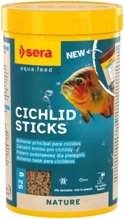 sera Cichlid Sticks | Základní krmivo pro větší cichlidy 250ml