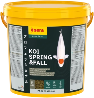 Sera KOI Professional jarní/podzimní krmivo 21 l